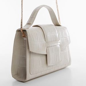 Mango Flap chain bag